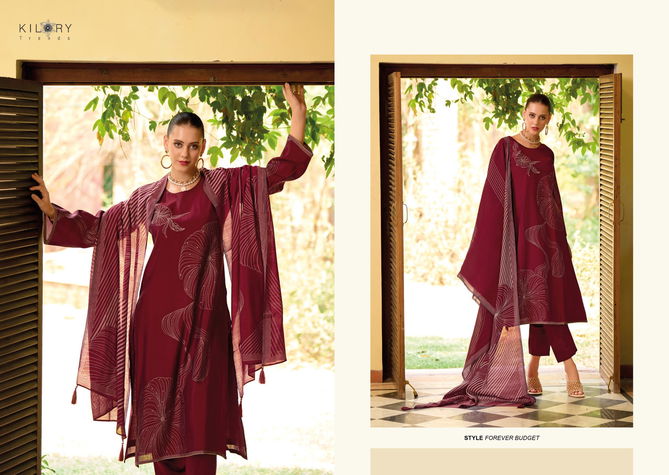 Haya By Kilroy Viscose Muslin Digital Printed Dress Material Wholesale Shop In Surat
